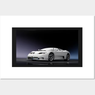 Bugatti EB110 Super Sport Posters and Art